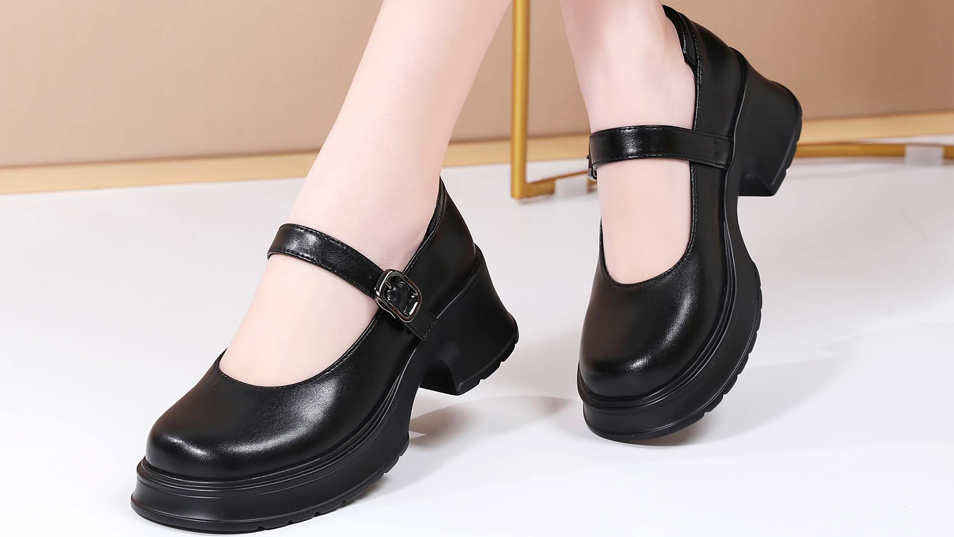 black mary jane shoes